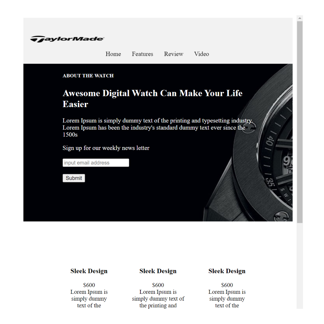 product-landing-page